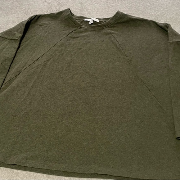 Sympli French terry pullover size XL in forest green - Picture 3 of 11